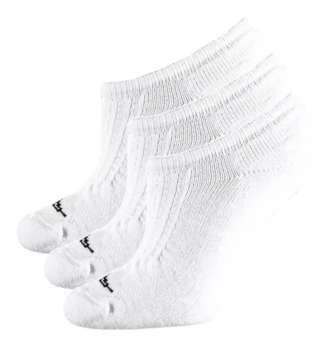Meia Penalty Esportiva Cano Invisível Branca (3 pares)