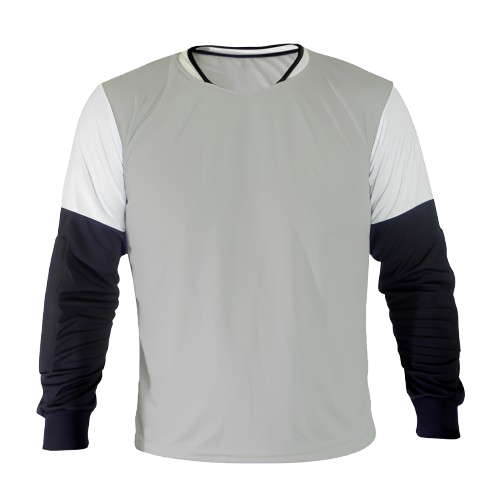 Camisa de Goleiro Manga Longa Dry Fit Cinza